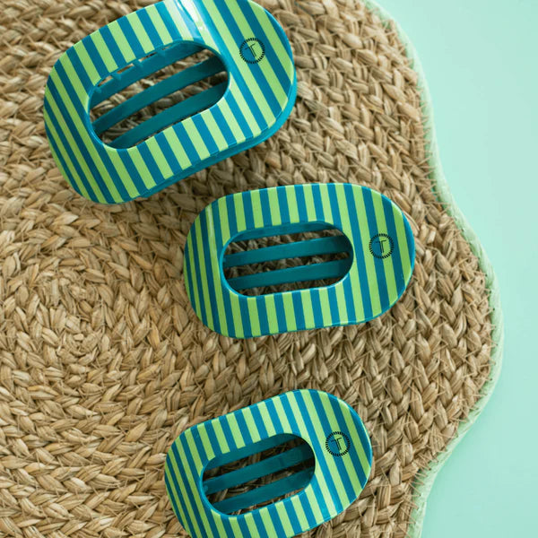 Flat Round Hair Clip - Medium