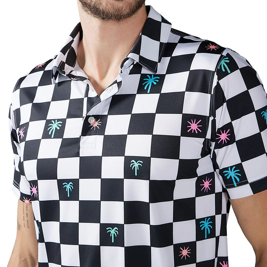 The Check Me Out - Performance Polo - BAY WINDOW