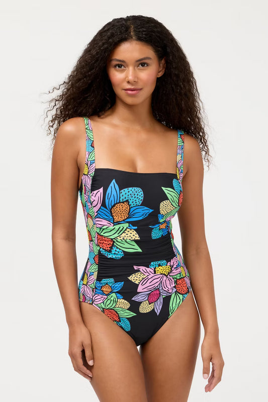 Ashley Percival Ruched One Piece - Aphra