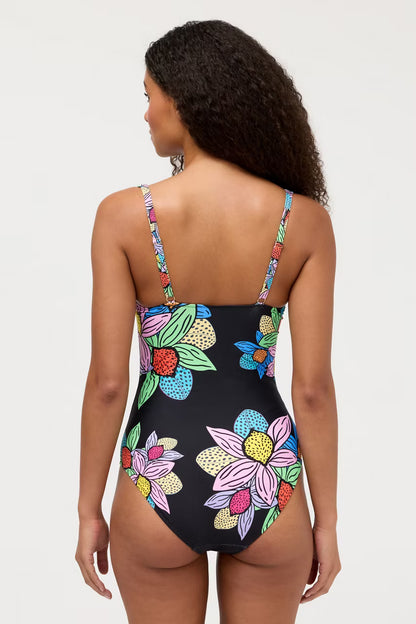 Ashley Percival Ruched One Piece - Aphra