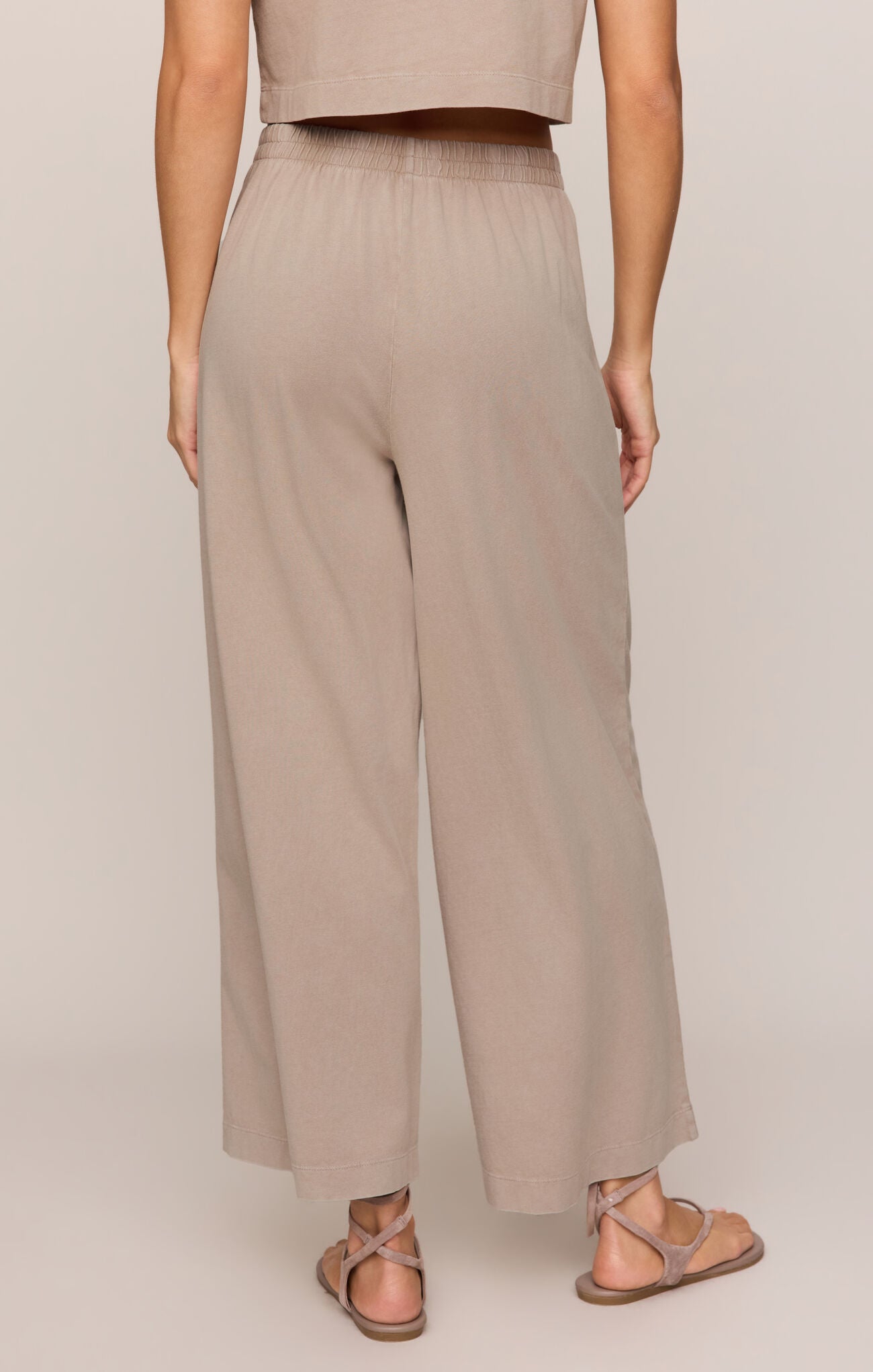 Scout Jersey Crop Flare Pant