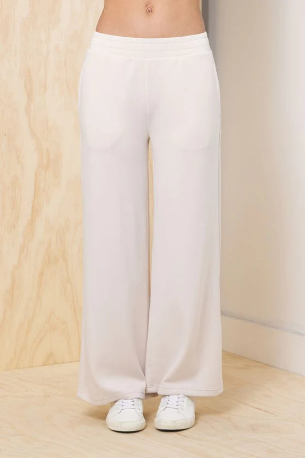 Pearl Cloud Fleece Flare Pant