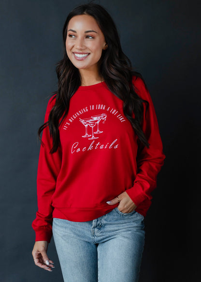 Cocktails Sweatshirt