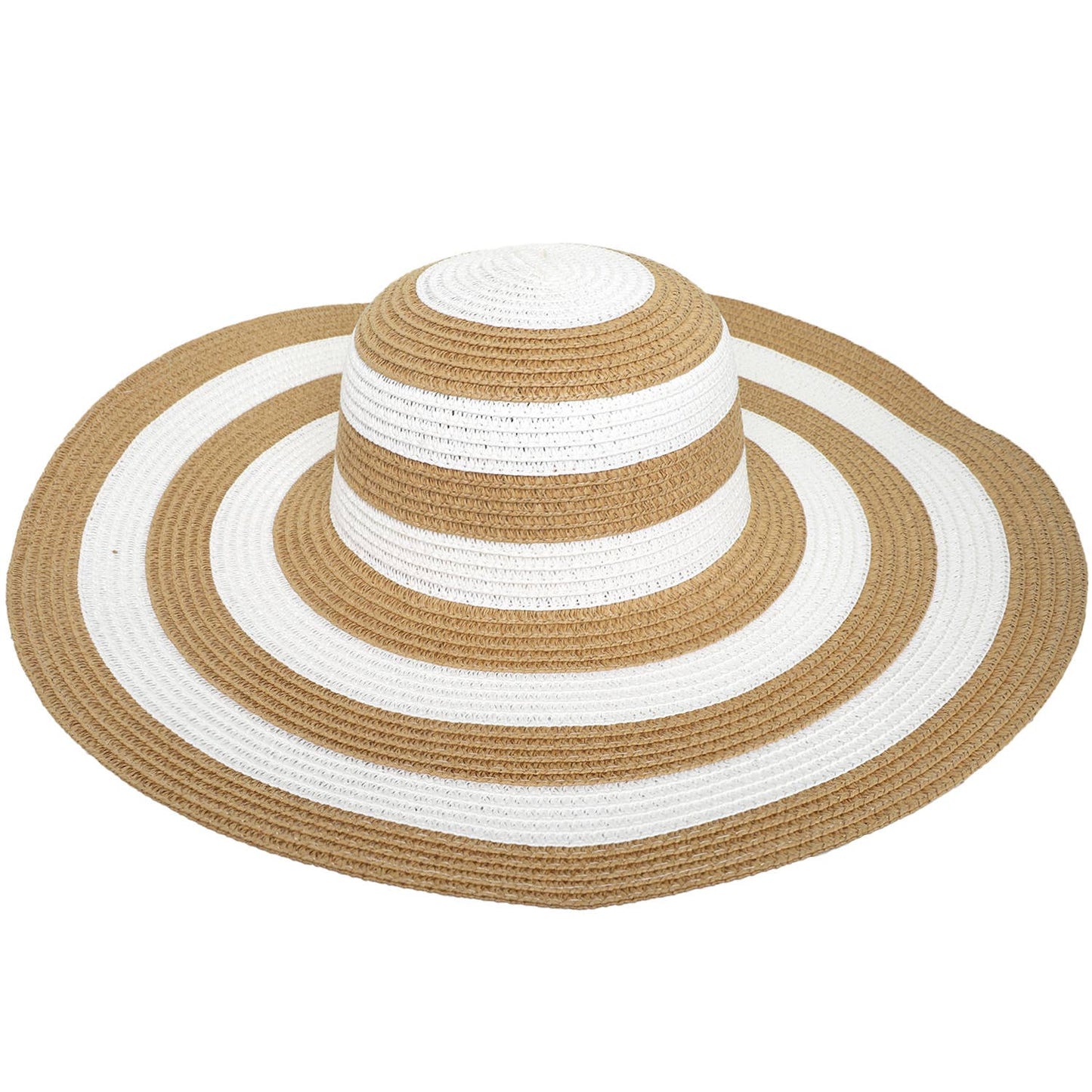 Floppy Oversized Wide Brim Straw Woven Sun Hat - BAY WINDOW