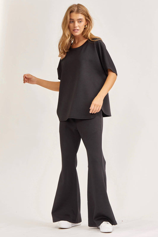 Poncho Top + Bell Bottom Modal Set - BAY WINDOW