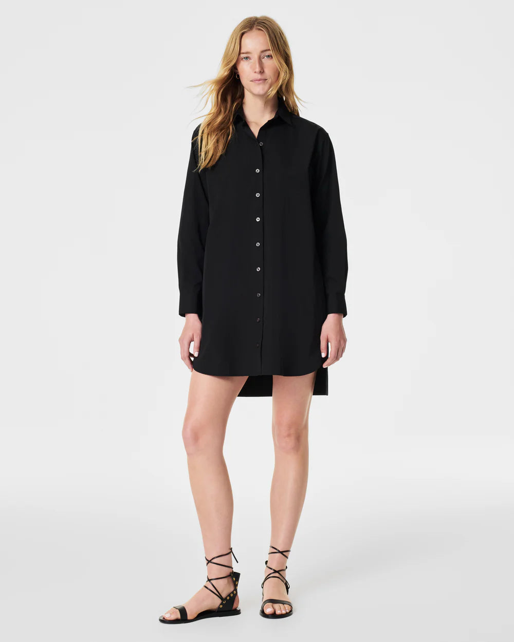 Poplin Shirt Dress