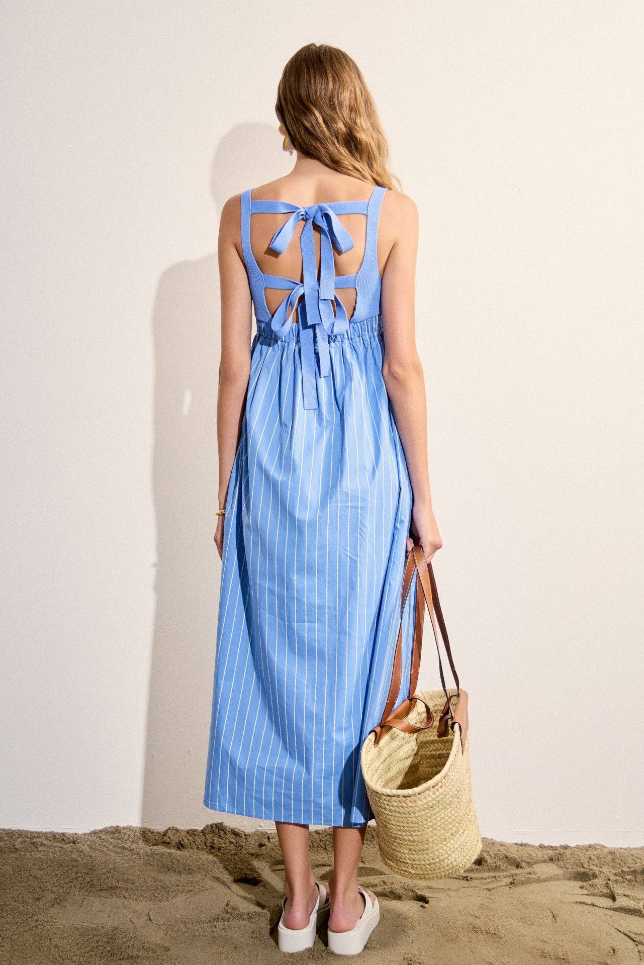 The Eliza Knit Midi Dress