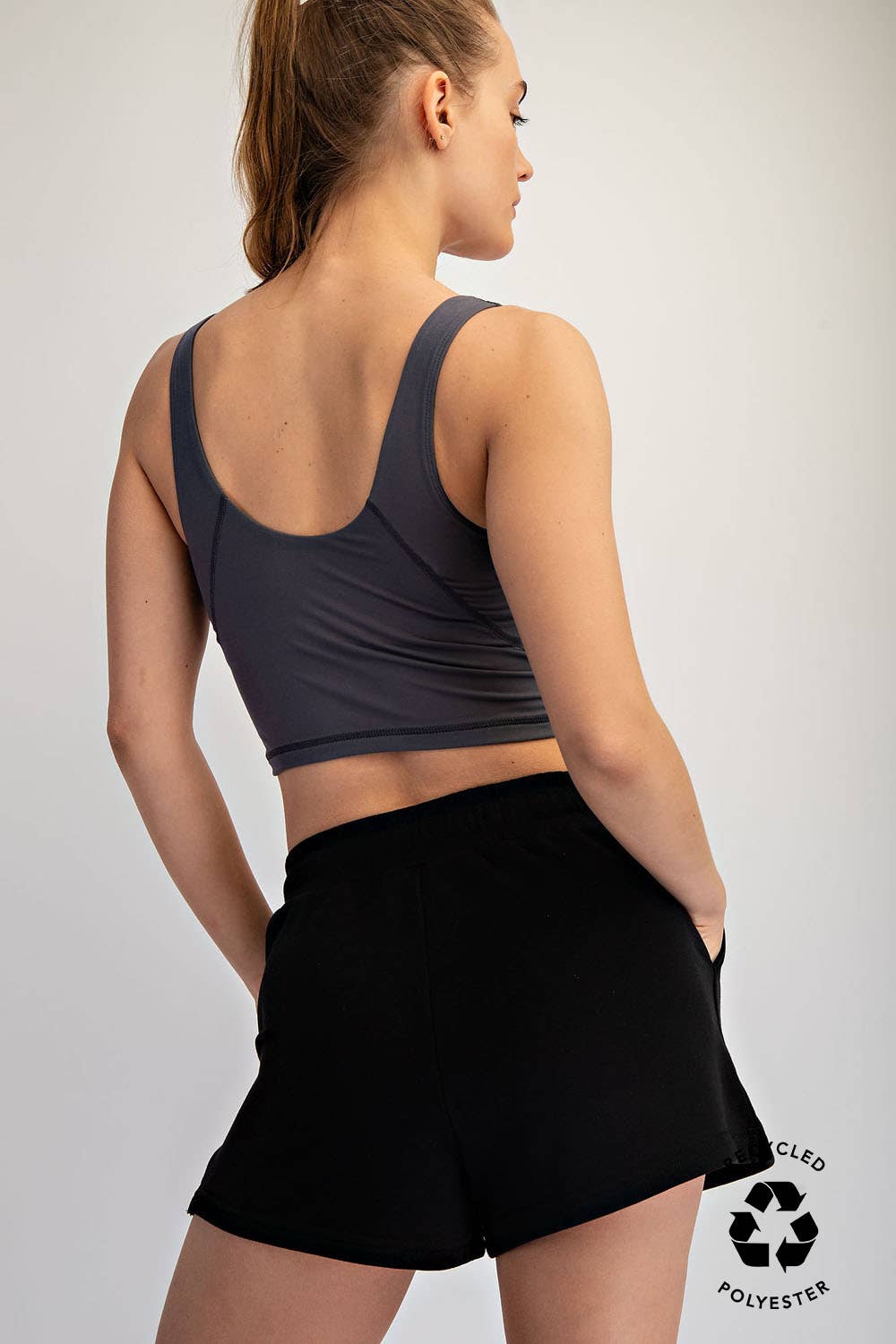 V Neck Yoga Top