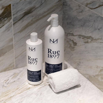 Rue 1807 Body Wash and Shampoo