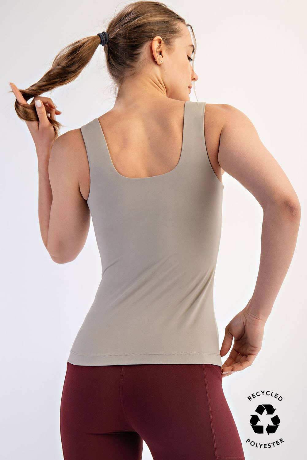 Butter Fabric Square Tank Top