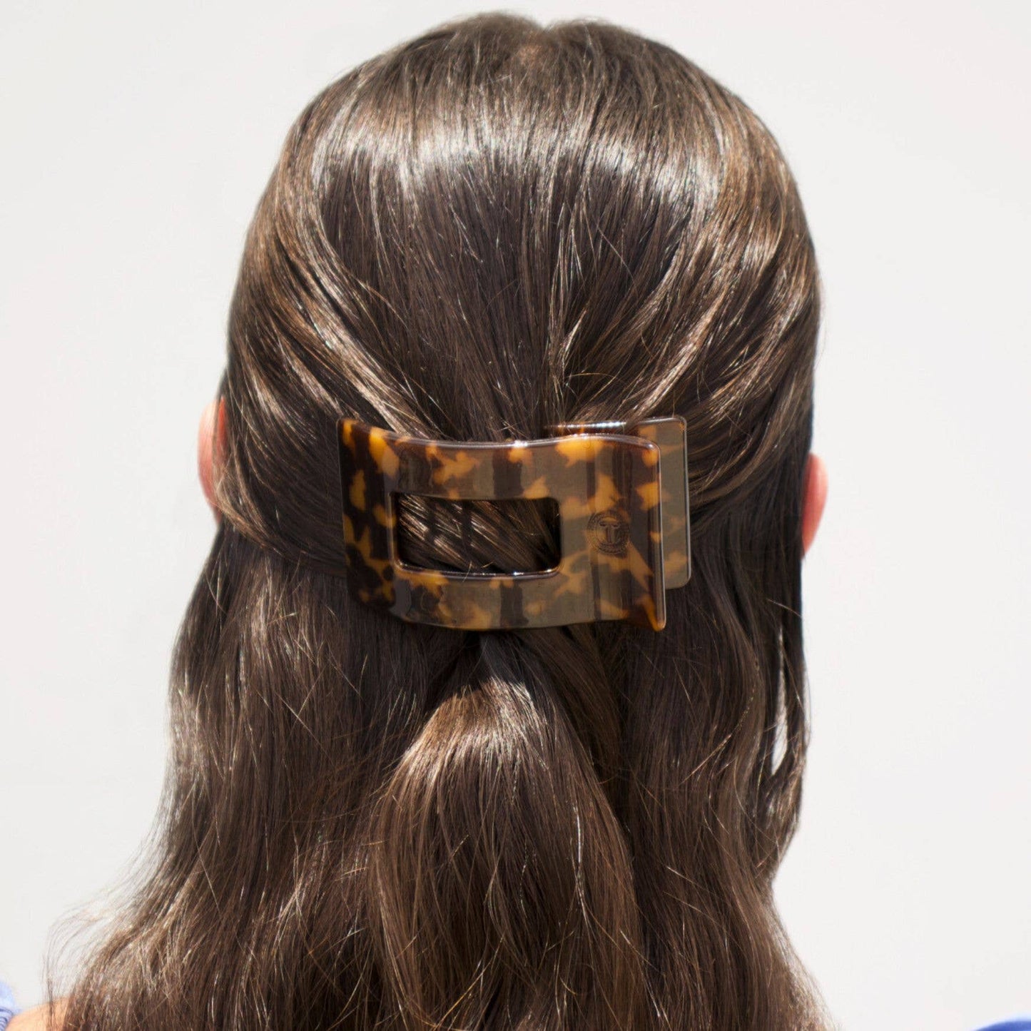 Flat Rectangle Small Hair Clip - BAY WINDOW