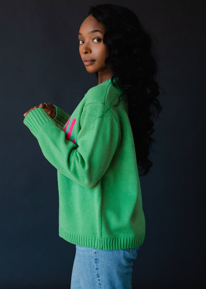 Mint Green Merry Sweater