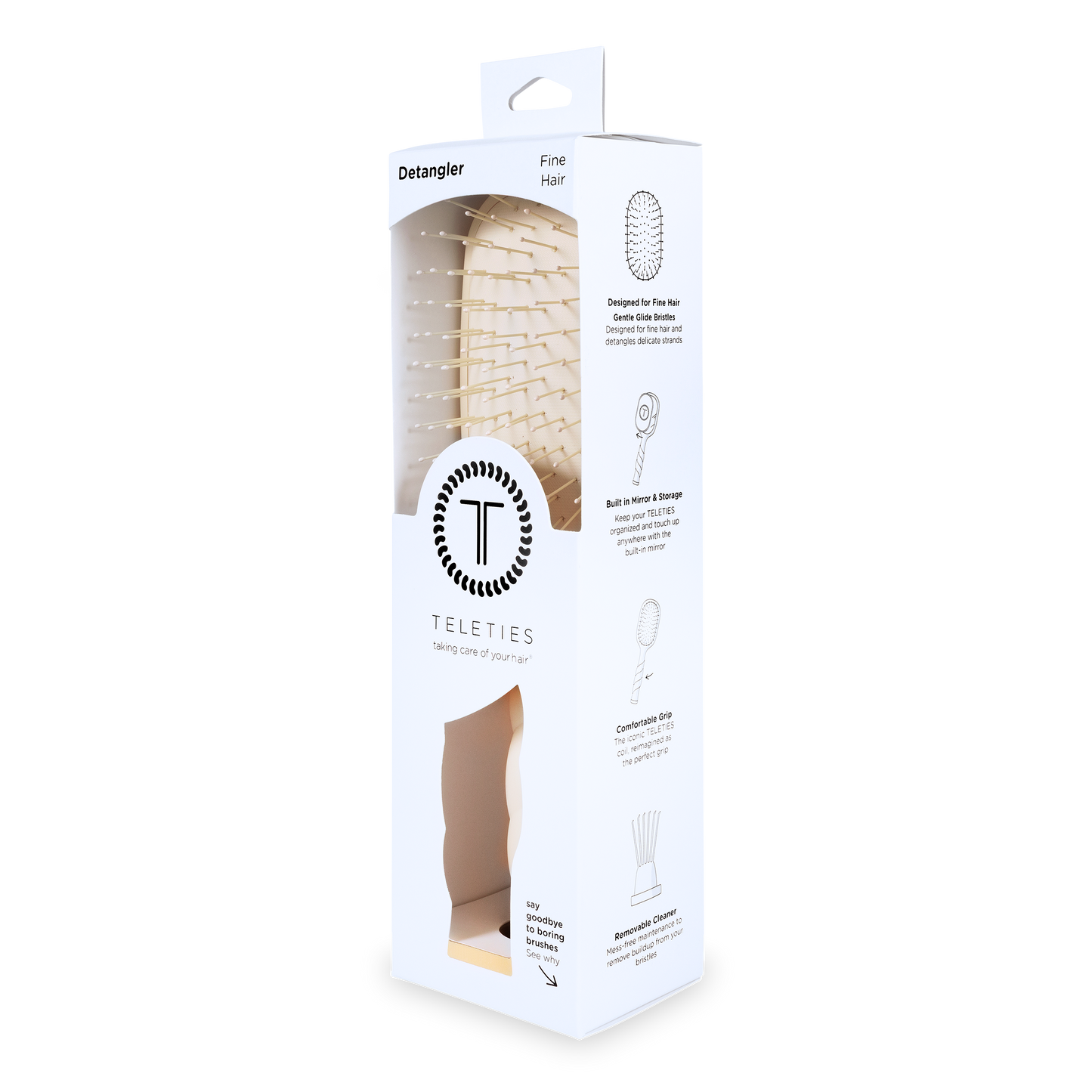 Detangler Hair Brush for Fine Hair