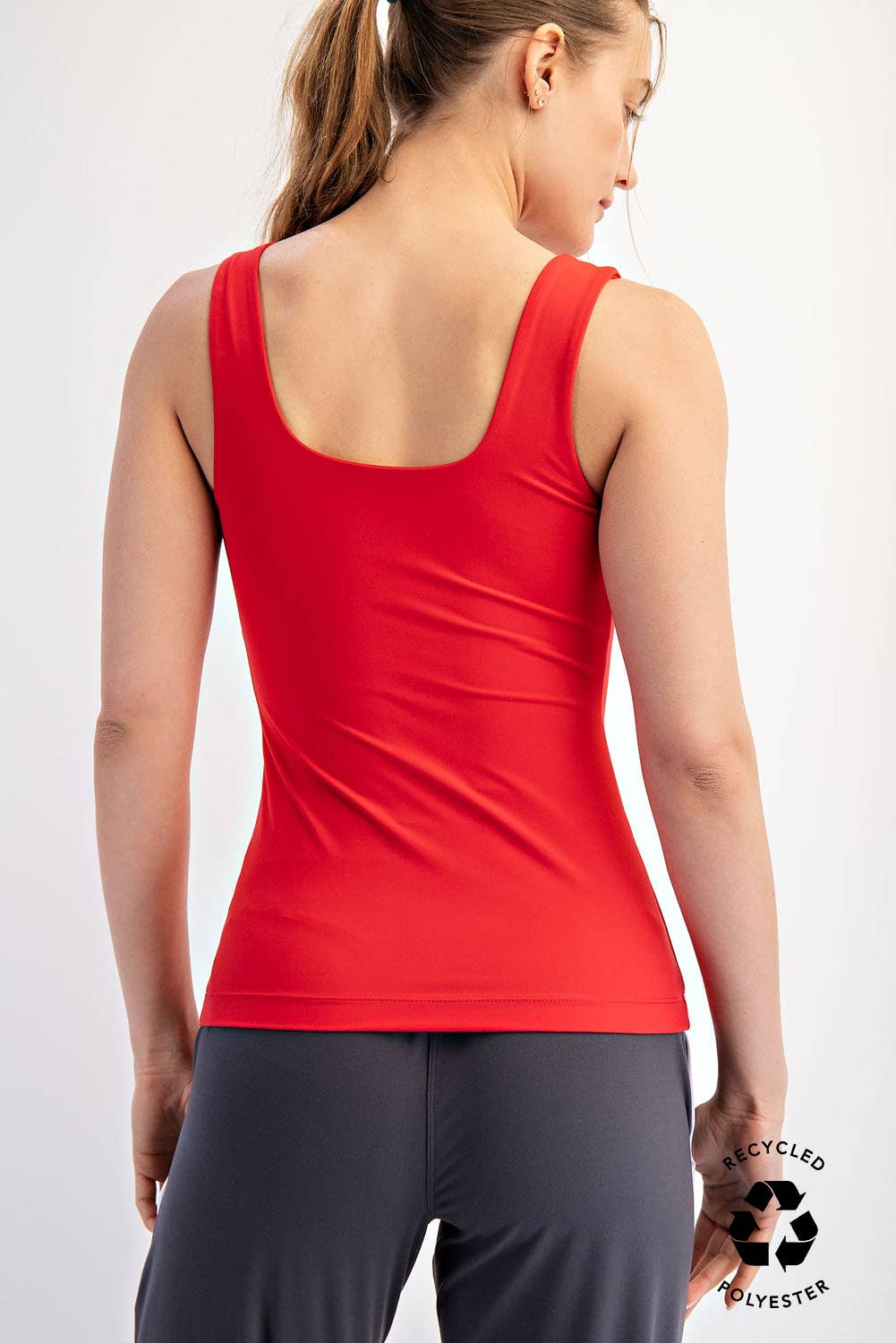 Butter Fabric Square Tank Top