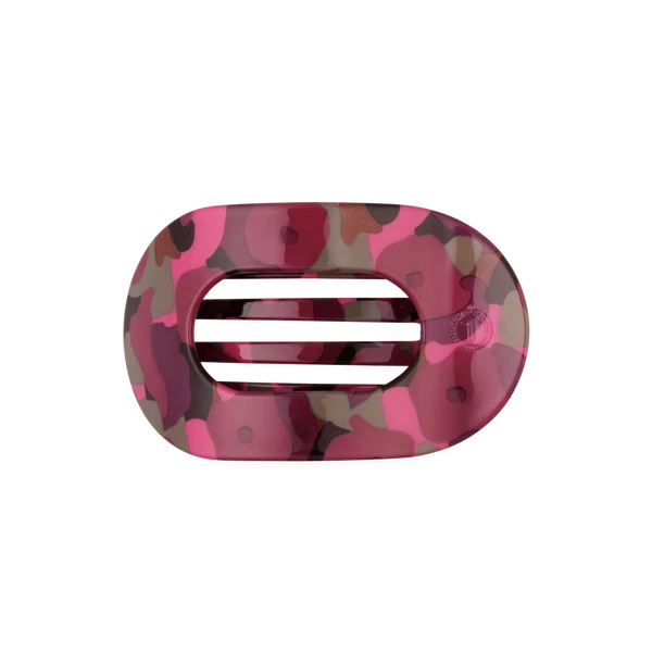 Flat Round Hair Clip - Small