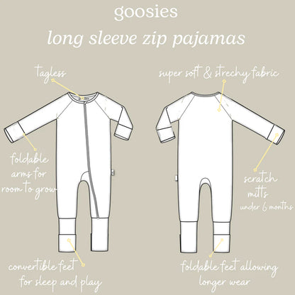 LS Zip Pajamas Collection - BAY WINDOW
