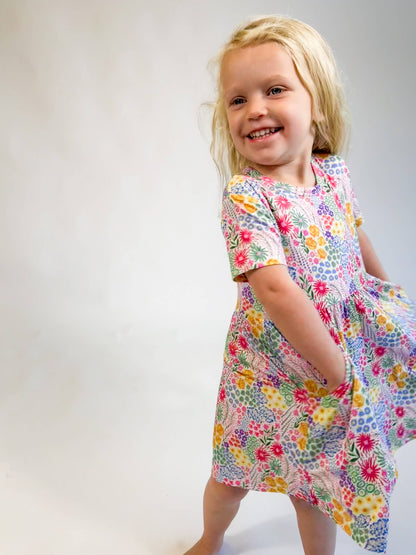 Pocket Dress Collection - 3/4 Sleeve, Short Sleeve, and Sleeveless Styles - BAY WINDOW