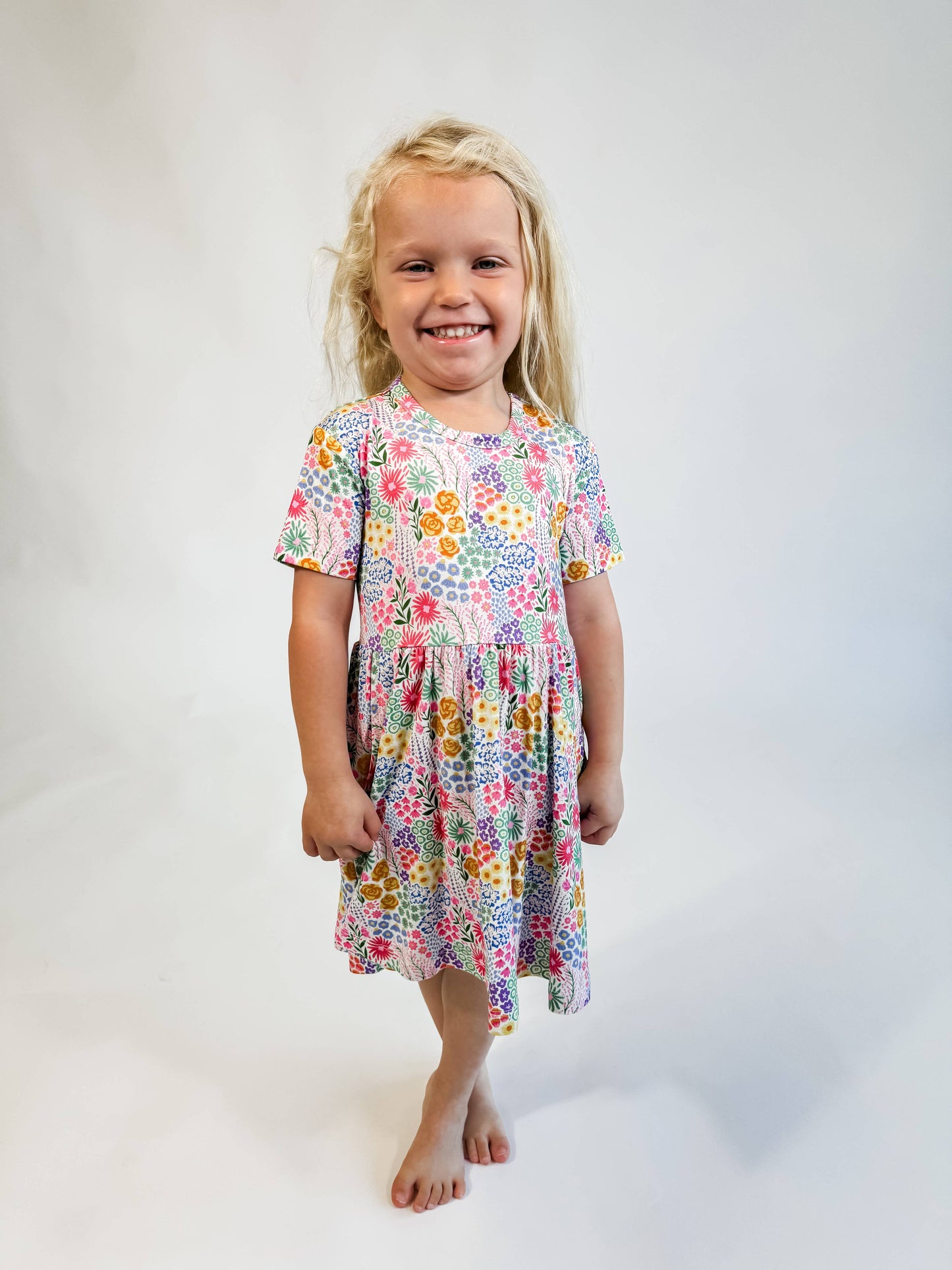 Pocket Dress Collection - 3/4 Sleeve, Short Sleeve, and Sleeveless Styles - BAY WINDOW