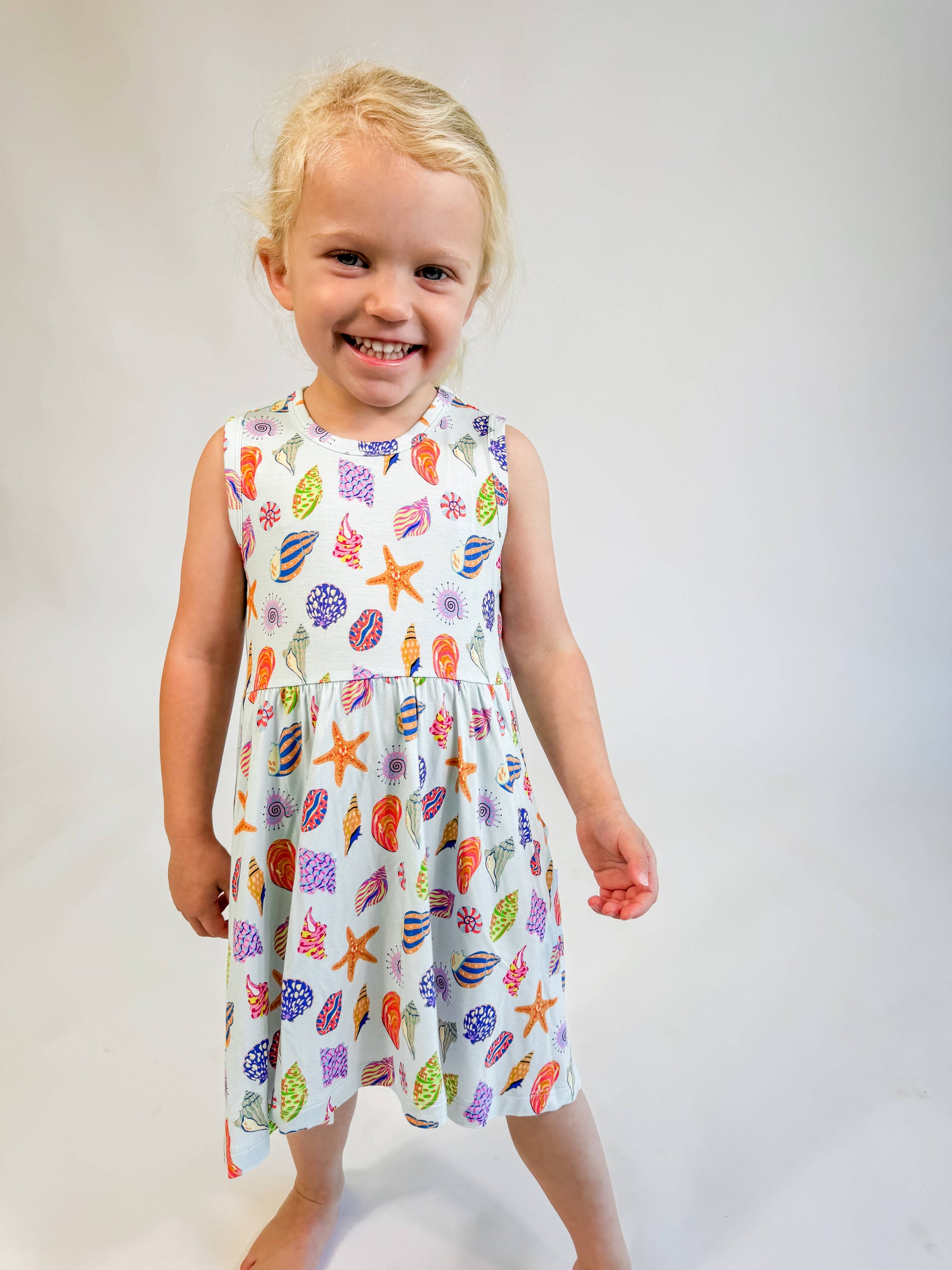 Pocket Dress Collection - 3/4 Sleeve, Short Sleeve, and Sleeveless Styles - BAY WINDOW