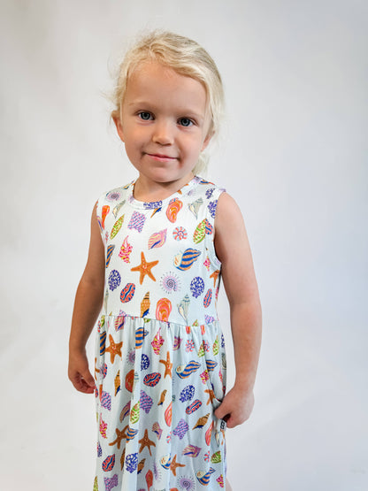 Pocket Dress Collection - 3/4 Sleeve, Short Sleeve, and Sleeveless Styles - BAY WINDOW
