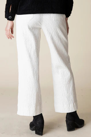 Rustic Stretch Corduroy Patch Pocket Ankle Pant - BAY WINDOW