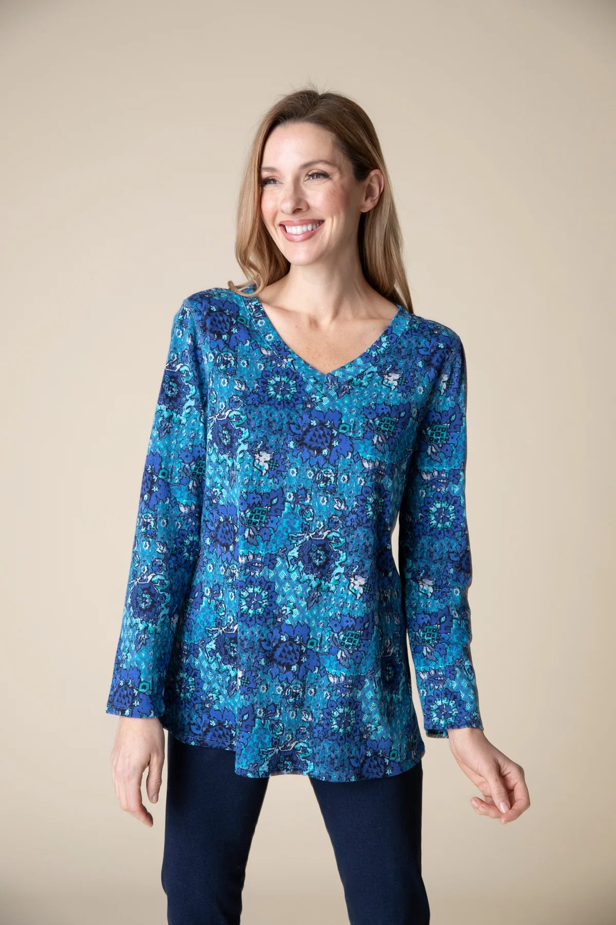 16702 Cozy Rib French Floral - BAY WINDOW