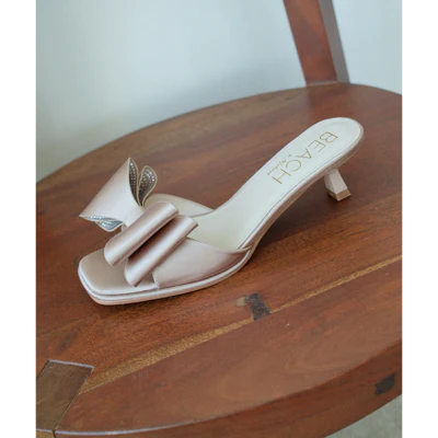 Holland Kitten Heel - Natural