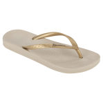 Ipanema Ana Tan FlipFlops - Beige/Gold - BAY WINDOW