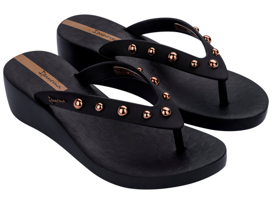 Ipanema Plat Glam Fem - Black/Bronze - BAY WINDOW