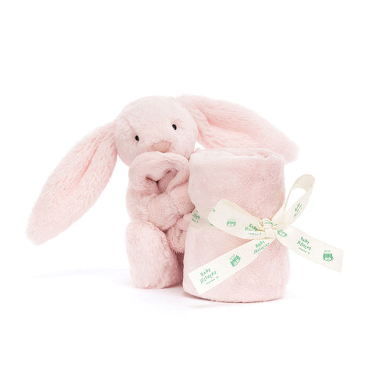 Bashful Pink Bunny Soother - BAY WINDOW