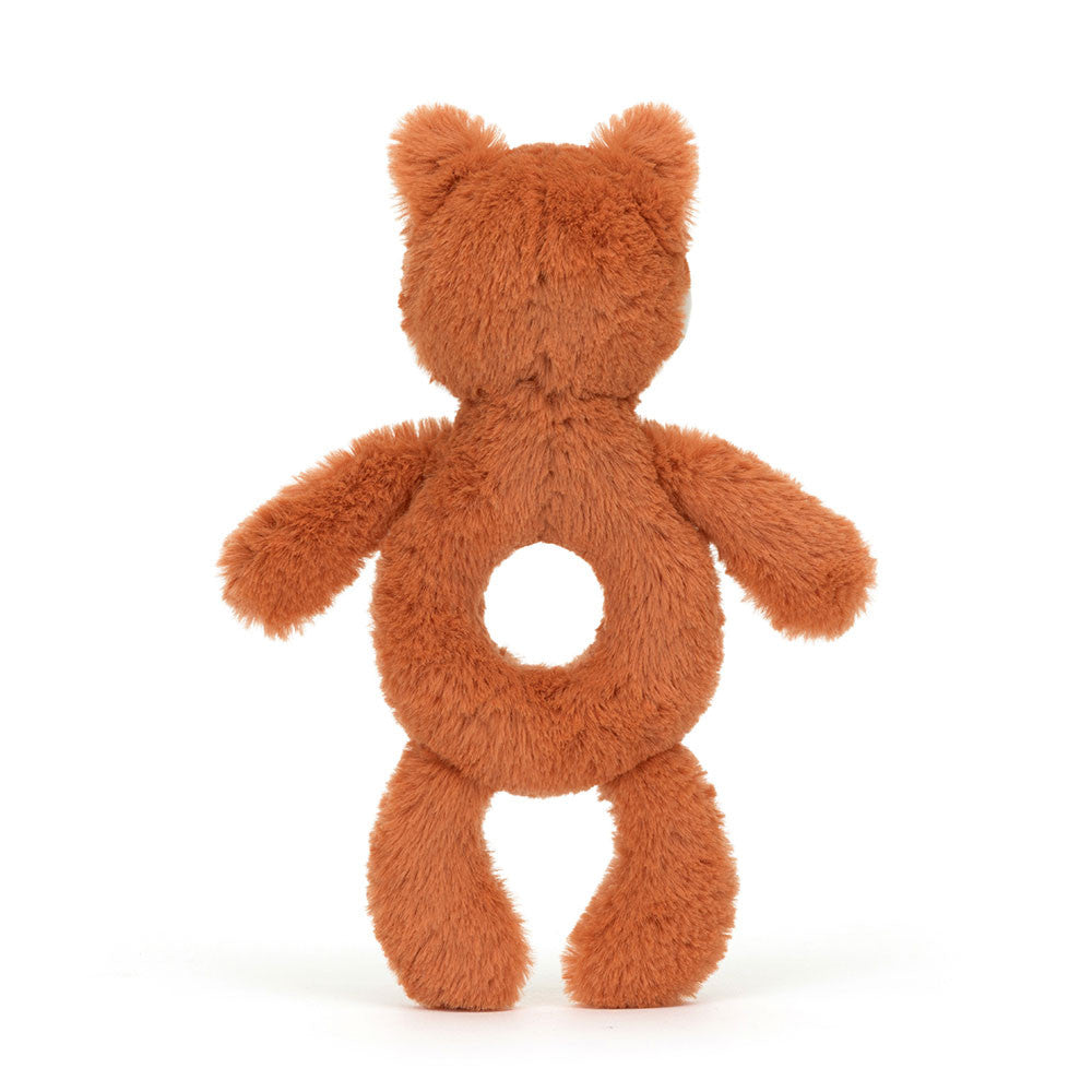 Bashful Fox Cub Ring Rattle - BAY WINDOW