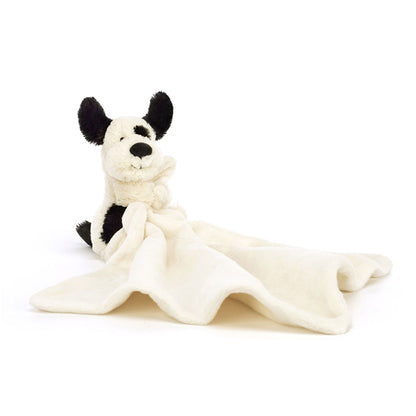 Bashful Black & Cream Puppy Soother - BAY WINDOW