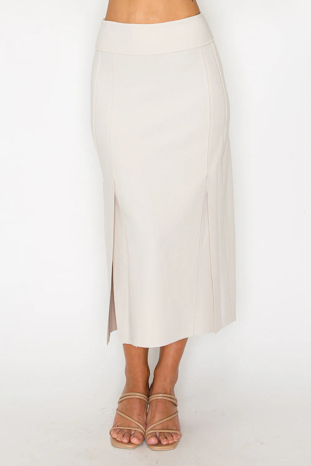 Beige Kamari Skirt - BAY WINDOW