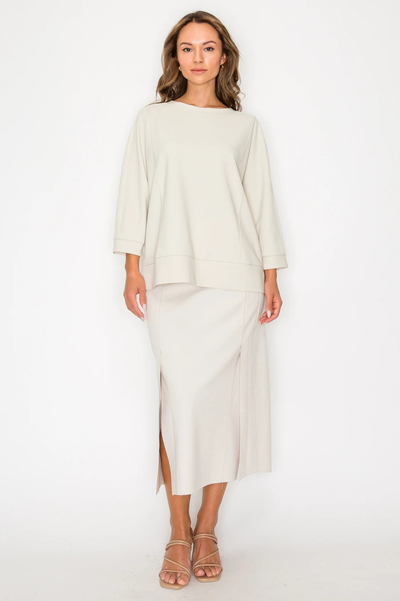 Beige Kamari Skirt - BAY WINDOW