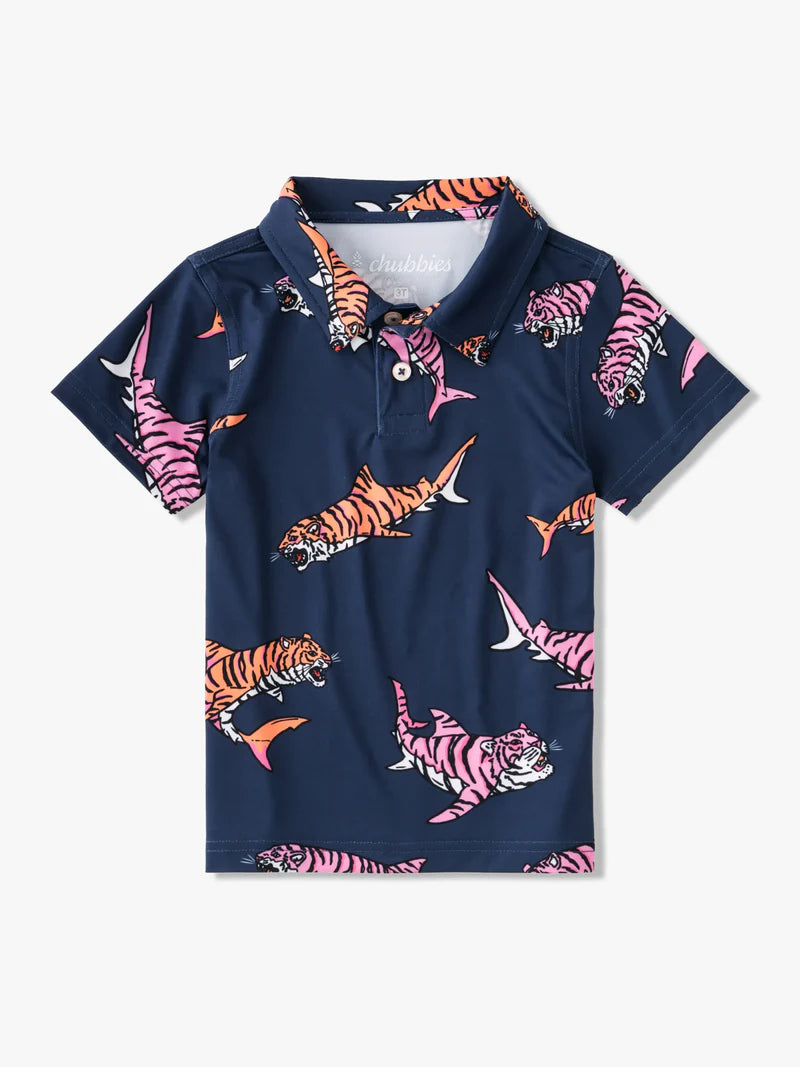 The Lil King of the Sea (Toddler Performance Polo) - BAY WINDOW