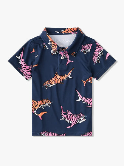 The Lil King of the Sea (Toddler Performance Polo) - BAY WINDOW