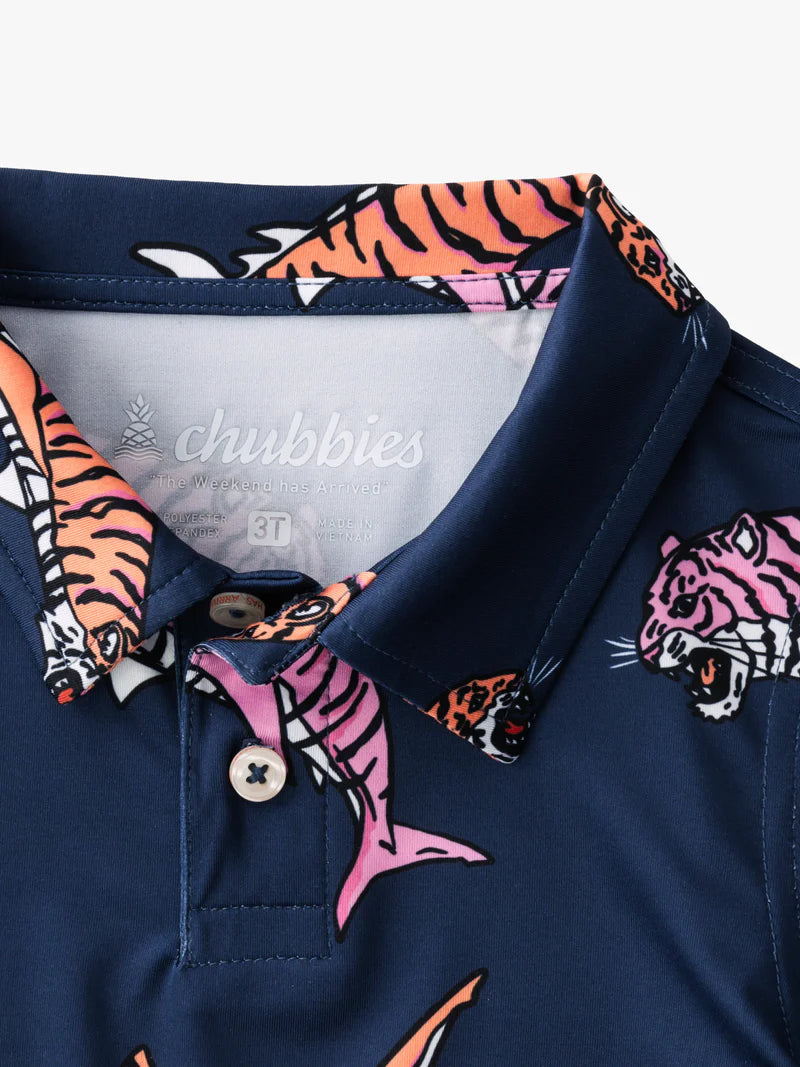 The Lil King of the Sea (Toddler Performance Polo) - BAY WINDOW