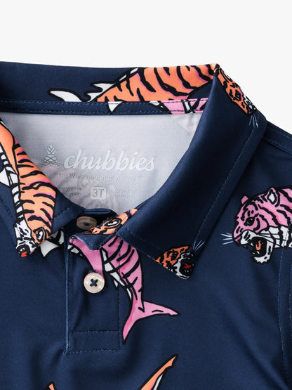 The Lil King of the Sea (Toddler Performance Polo) - BAY WINDOW