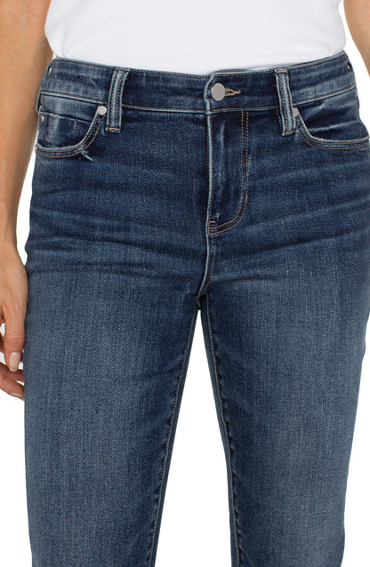 Charlie Crop Wide Rolled Cuff - Wells - BAY WINDOW