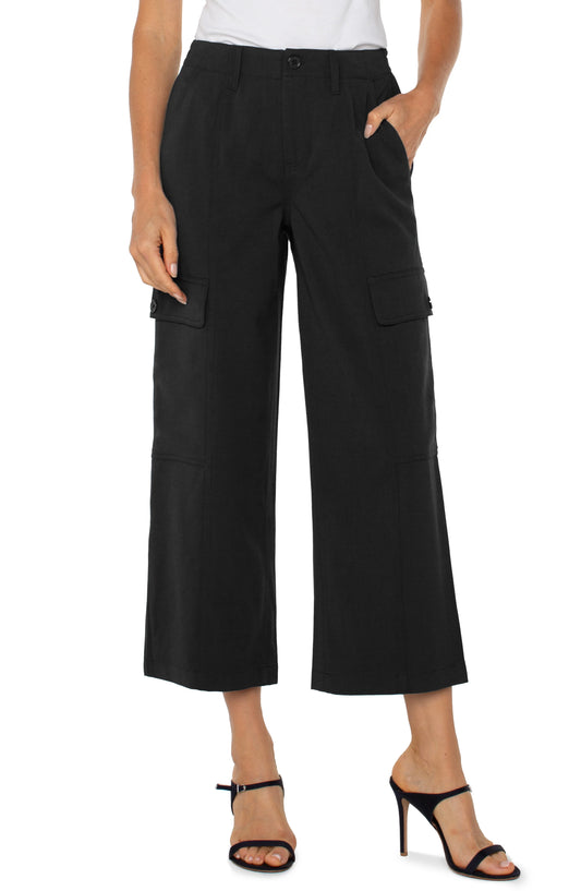Hi-Rise Cargo Crop Straight - BAY WINDOW