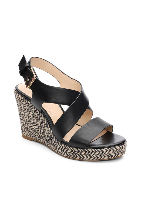 Hills Ankle Strap Platform Wedge - BAY WINDOW