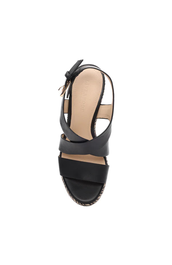 Hills Ankle Strap Platform Wedge - BAY WINDOW