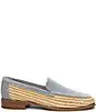 Tustin Denim and Raffia Loafers - BAY WINDOW