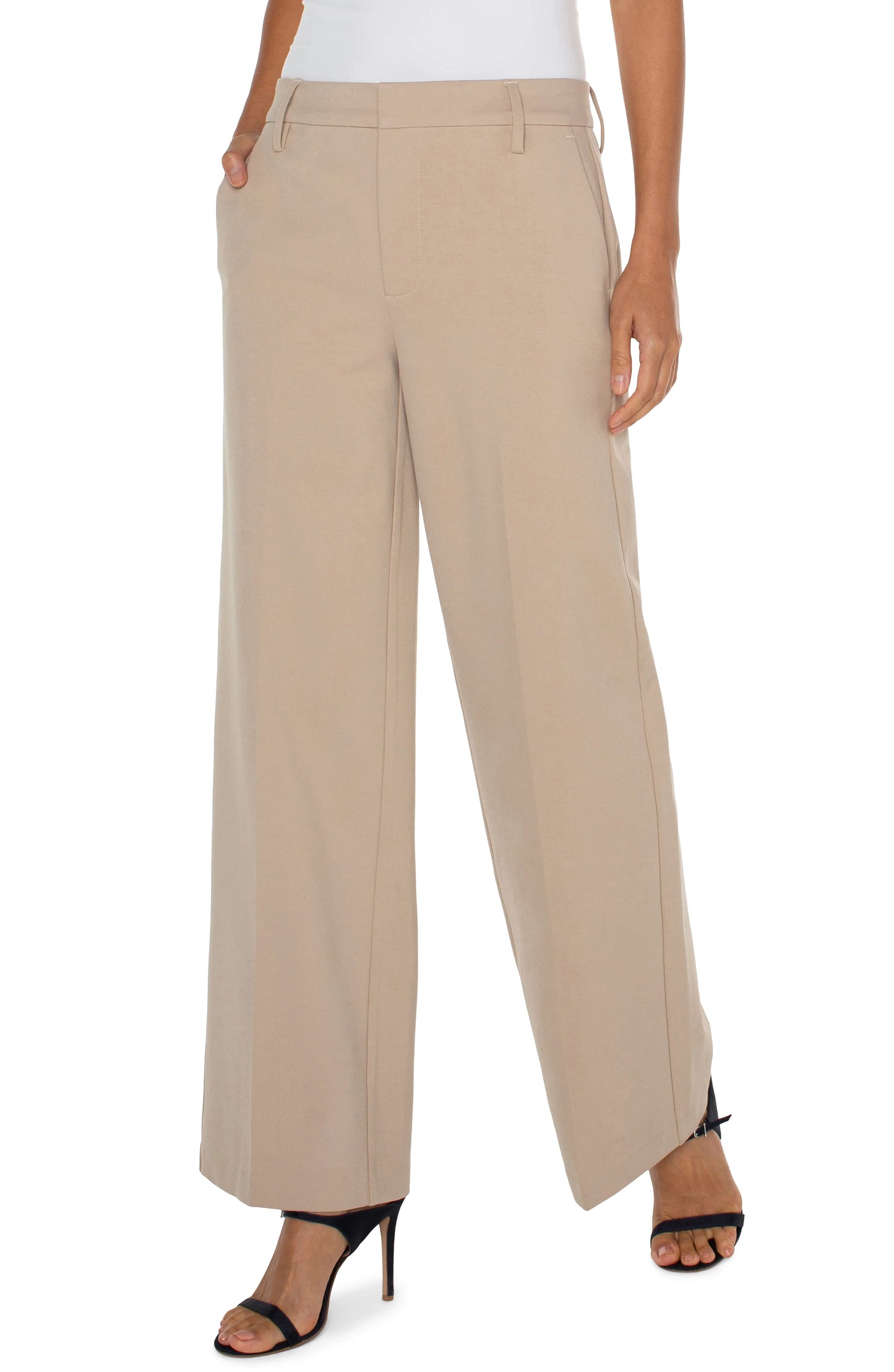Kelsey Wide Leg Trouser - BAY WINDOW