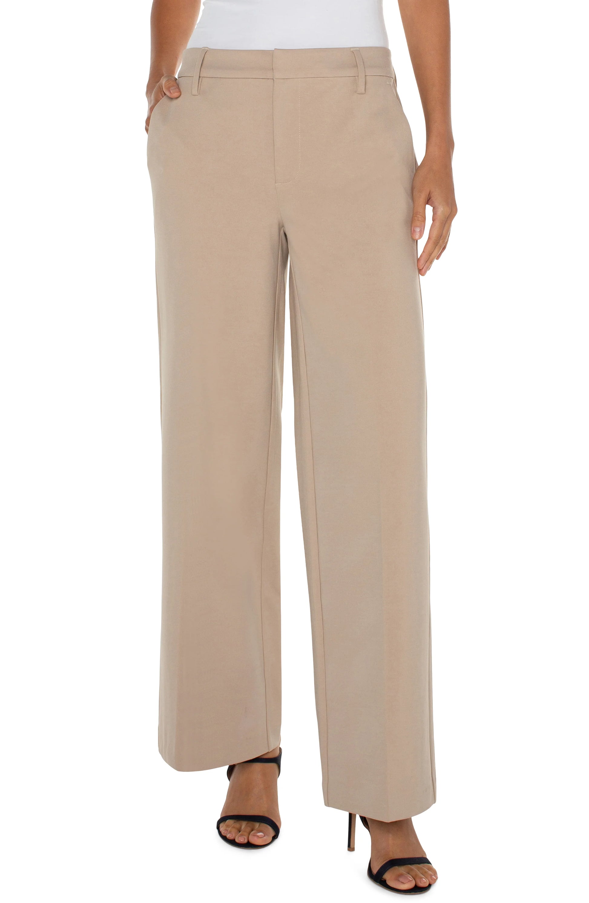 Kelsey Wide Leg Trouser - BAY WINDOW