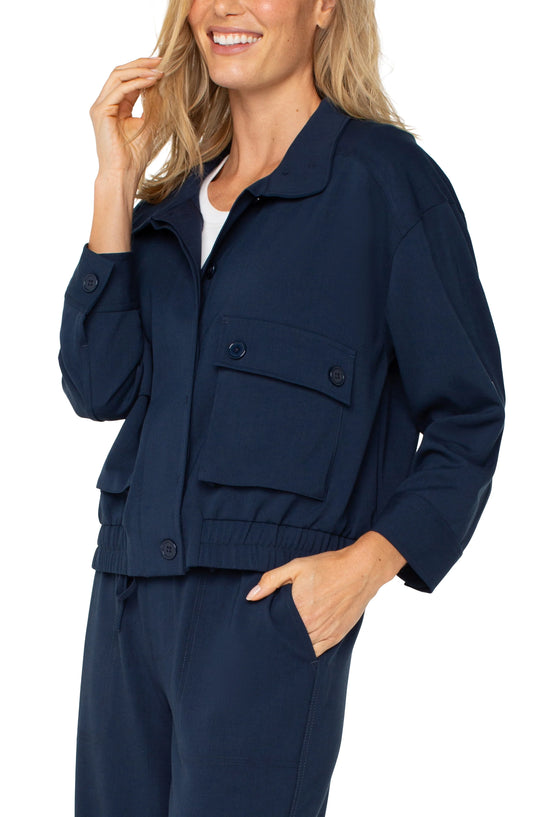 Utility Jacket w/ Cinch Hem - BAY WINDOW