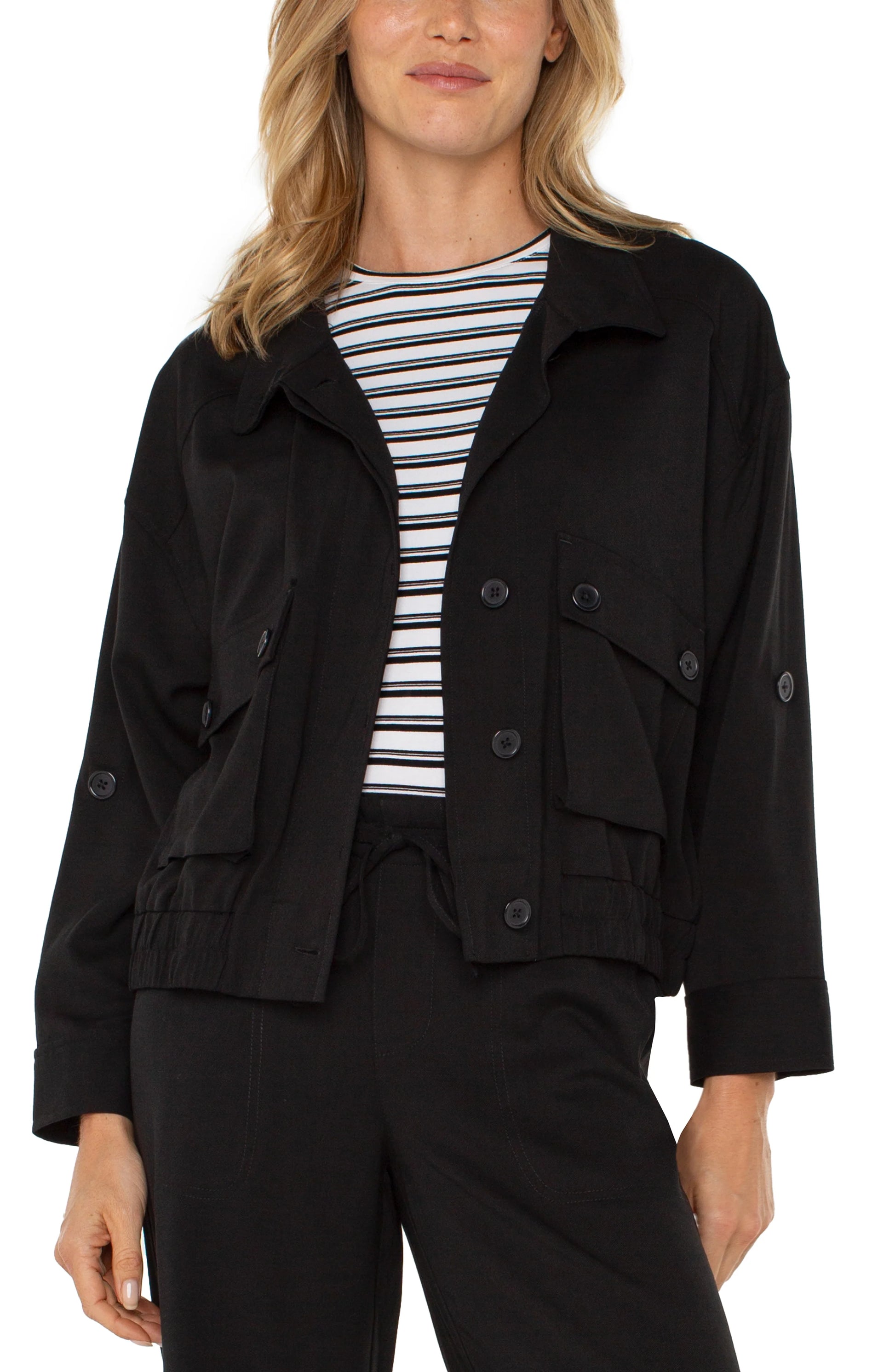 Utility Jacket w/ Cinch Hem - BAY WINDOW