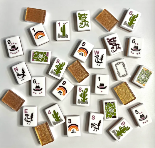 Western-Themed Mahjong Set - BAY WINDOW