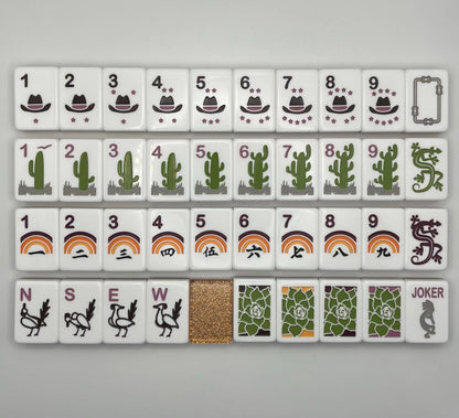 Western-Themed Mahjong Set - BAY WINDOW