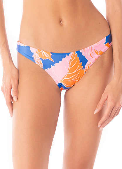Magnolia Mirage Flirt Bikini Bottom - Bright Blue - BAY WINDOW